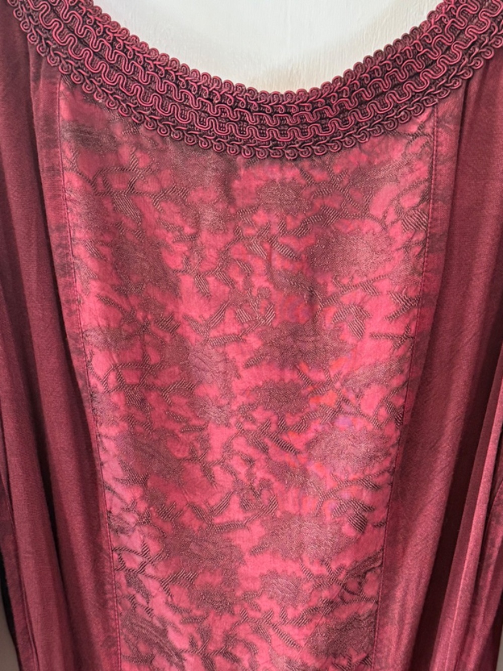 Holy Clothing Renaissance Fair Dress XL/1X (14-16) Burgundy NWT - Picture 5 of 9